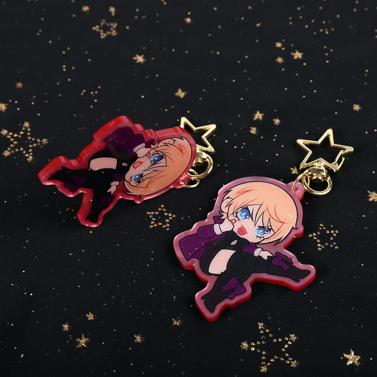 Alois Trancy 2.5'' Pearl Acrylic Keychain